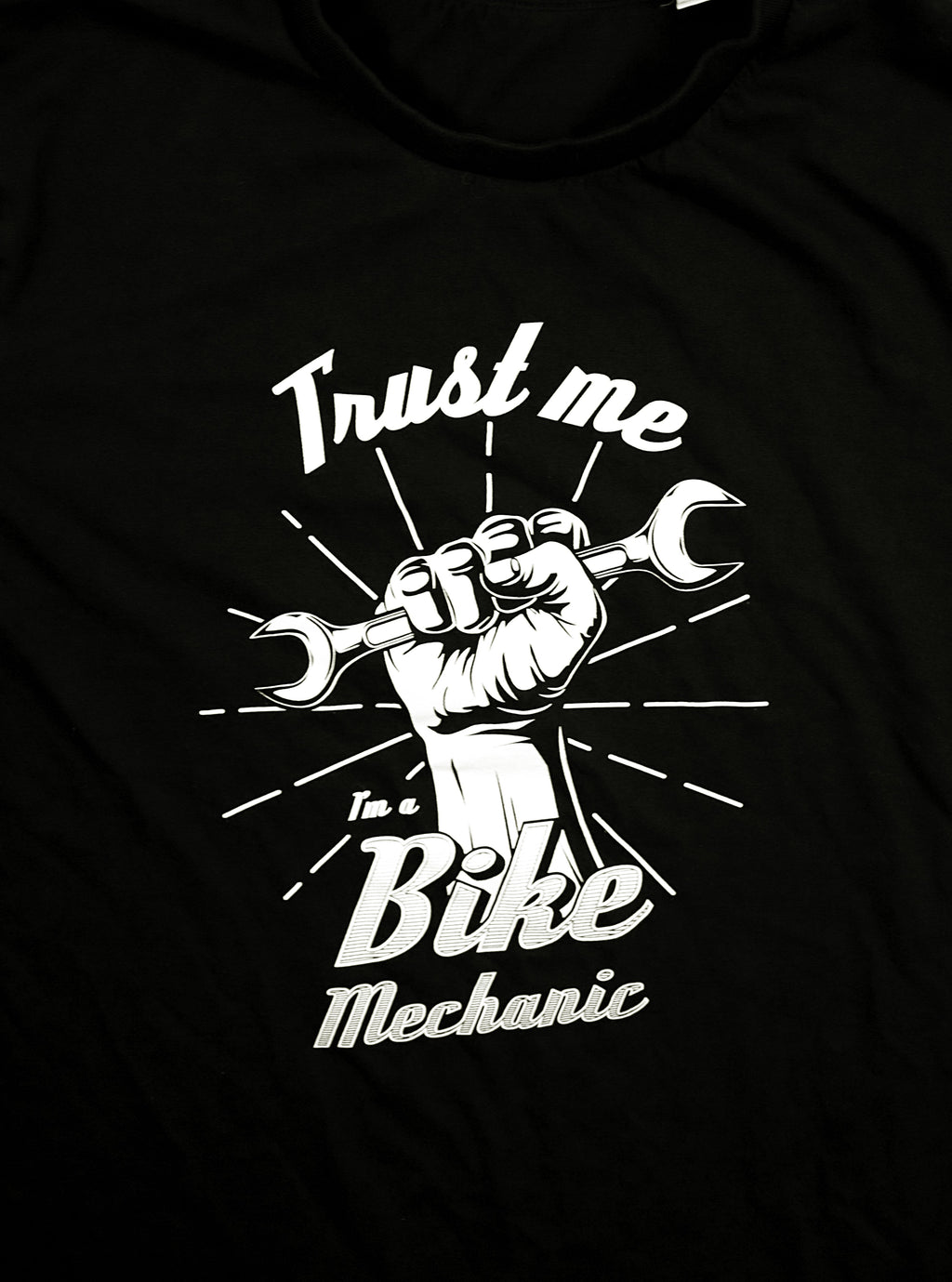 Zwart Shimano / Bike Mechanic T-shirt maat L