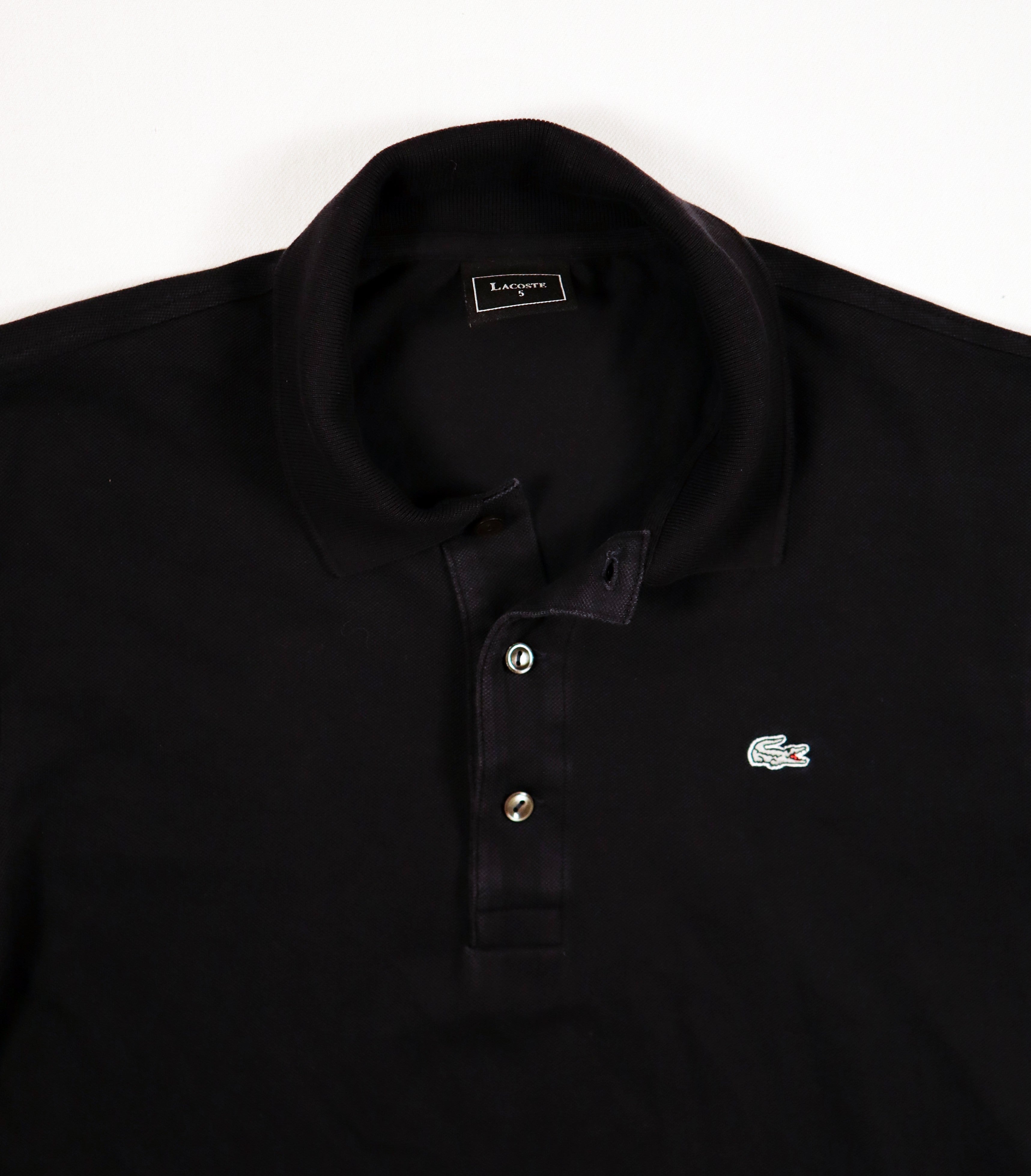 Zwarte Lacoste slim fit polo