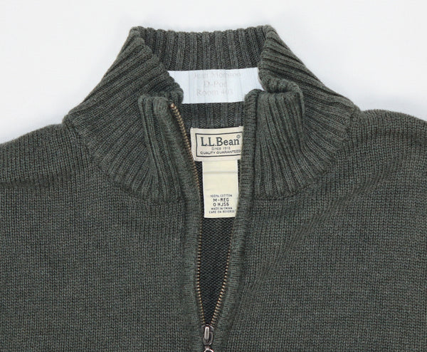 L.L.Bean heren vest maat M Regular merklabel en opstaande ribkraag