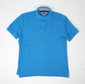 Tommy Hilfiger heren polo turquoise Classic Fit maat L