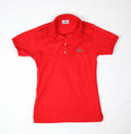 Lacoste heren polo rood maat 2 (XS)