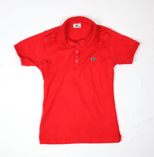 Lacoste heren polo rood maat 2 (XS)