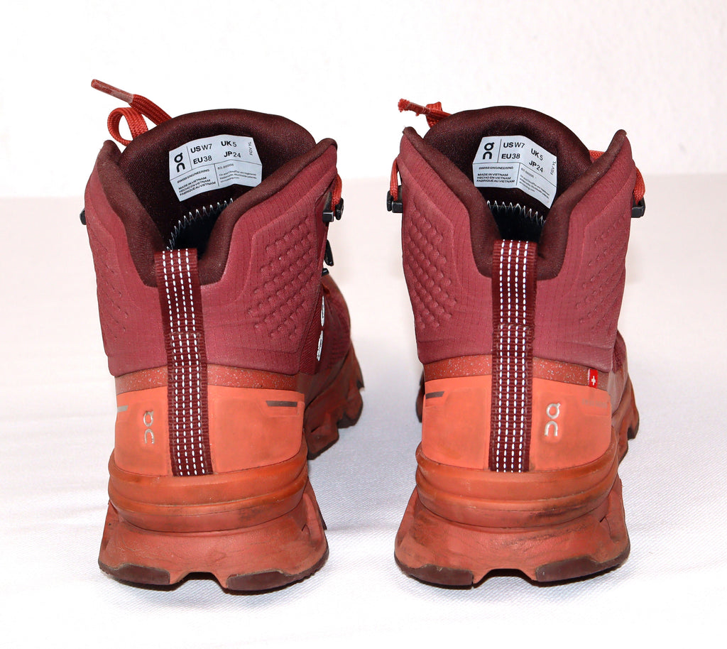 On Cloudrock Waterproof dames wandelschoenen rood maat 38