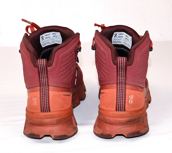 On Cloudrock Waterproof dames wandelschoenen rood maat 38