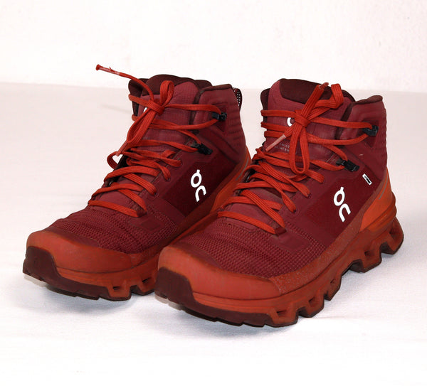 On Cloudrock Waterproof dames wandelschoenen rood maat 38