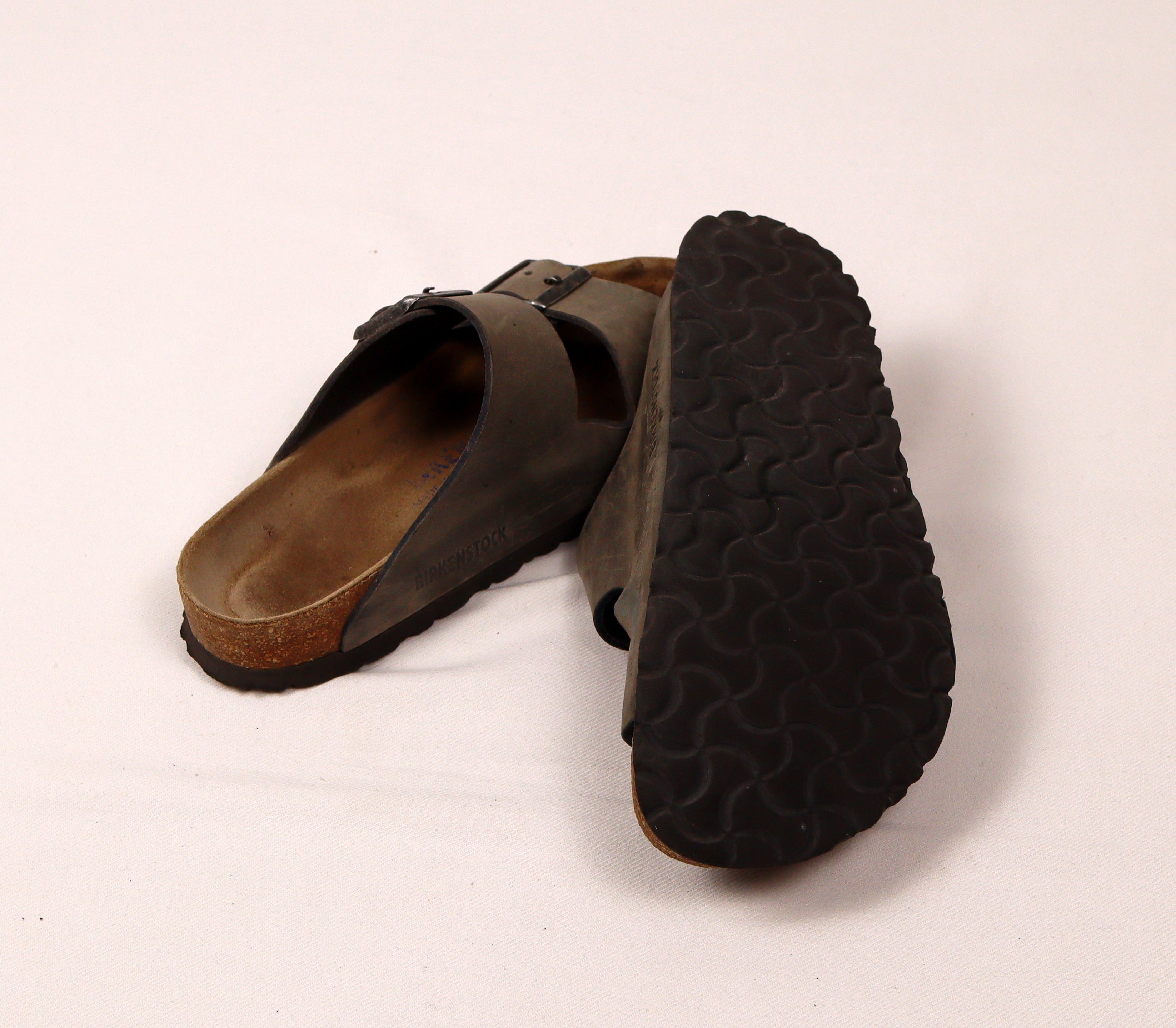 Birkenstock Arizona unisex slippers taupe maat 38