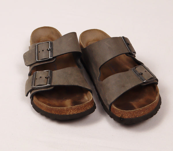Birkenstock Arizona unisex slippers taupe maat 38