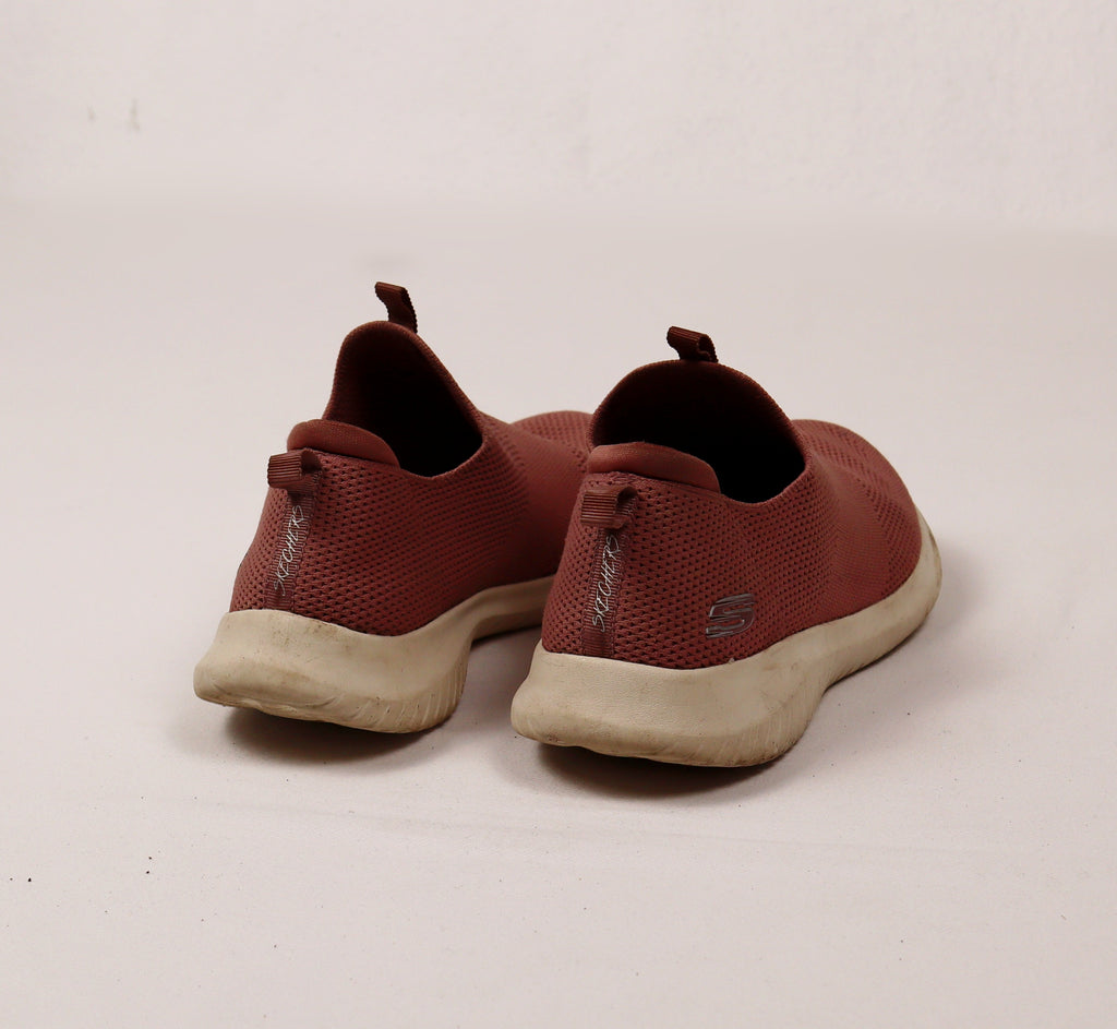 Skechers dames instapsneakers oudroze maat 38