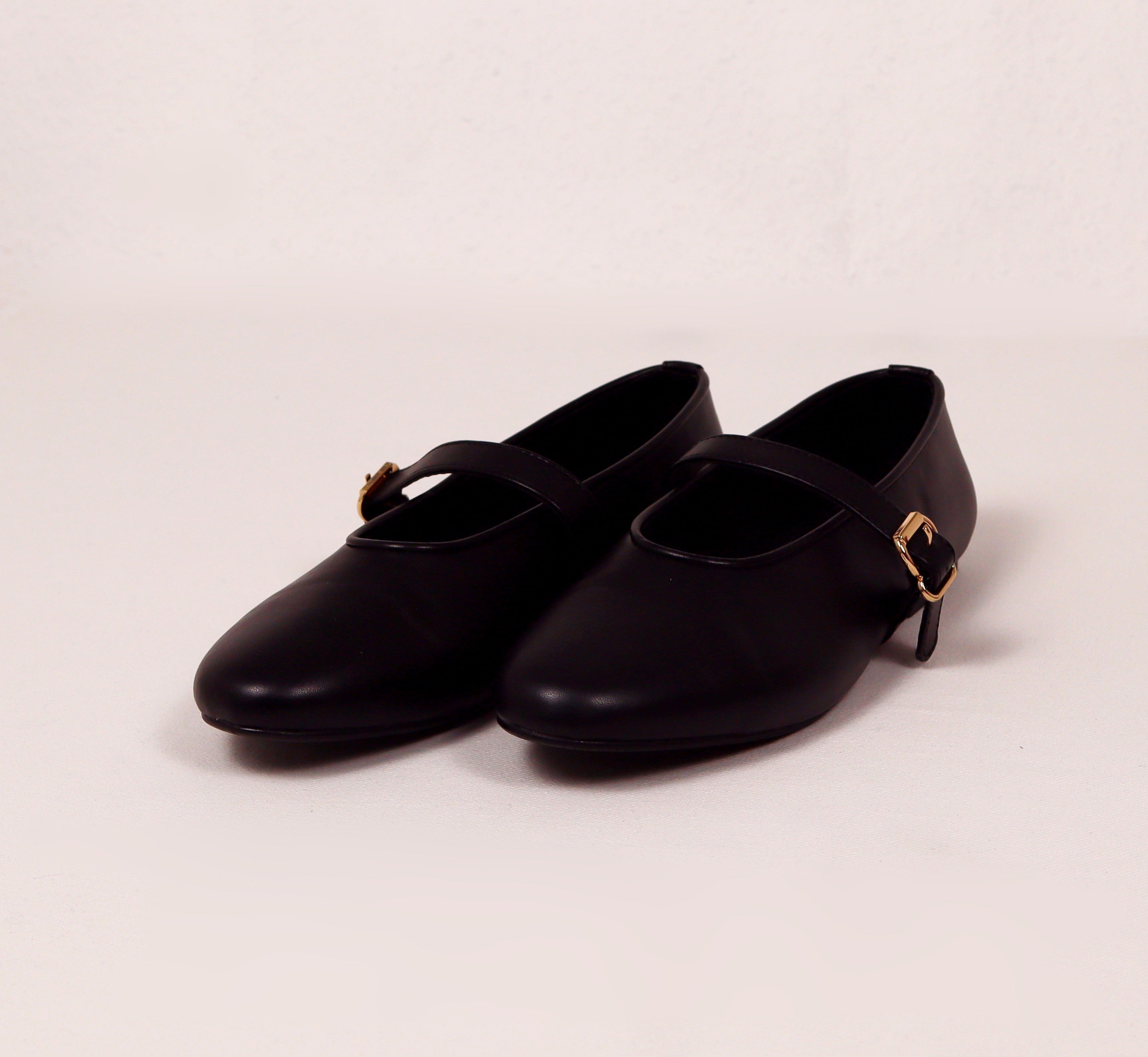 MOA dames Mary Jane ballerina’s zwart maat 37