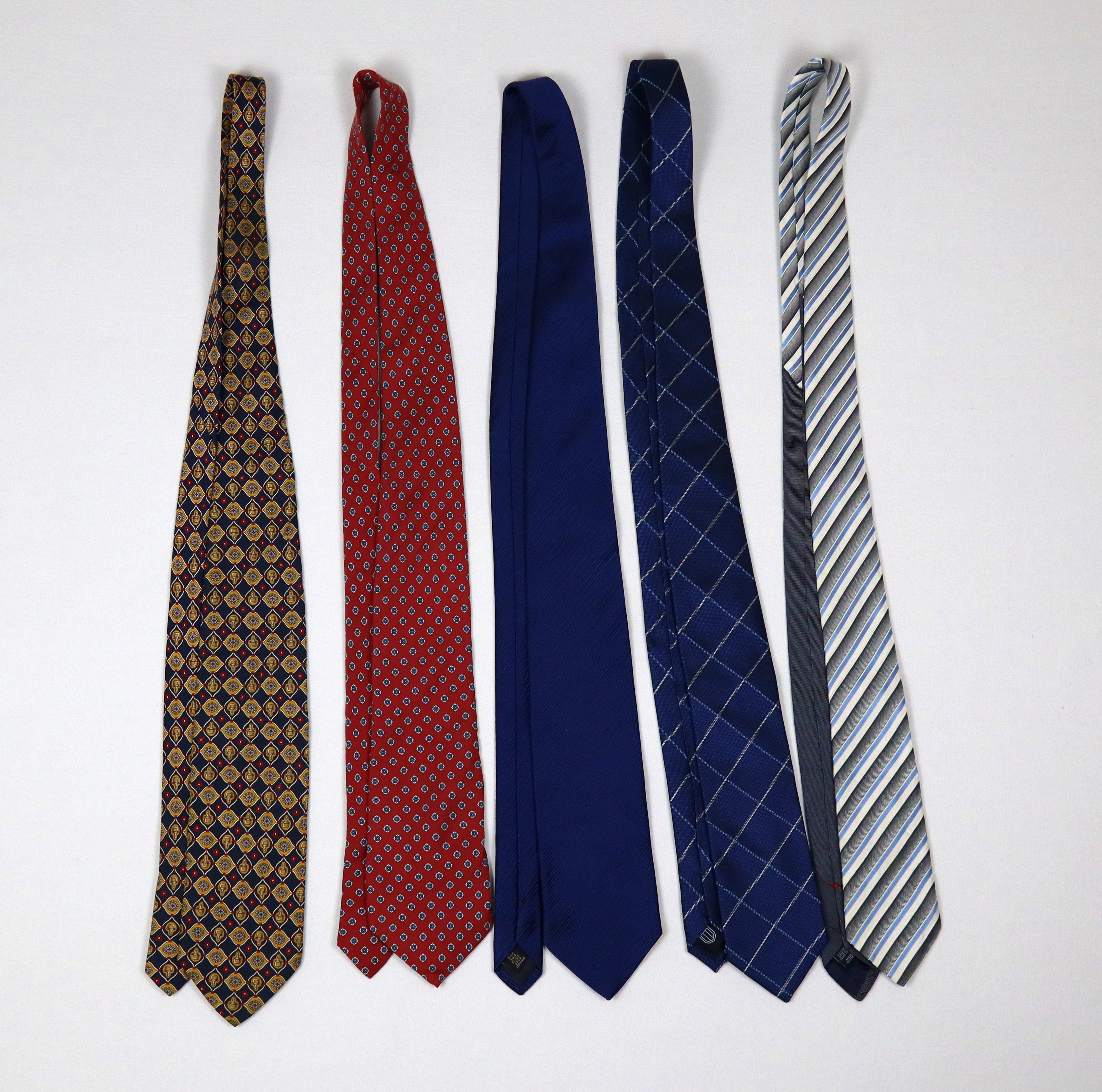 Heren stropdassen in diverse kleuren en prints productfoto 4
