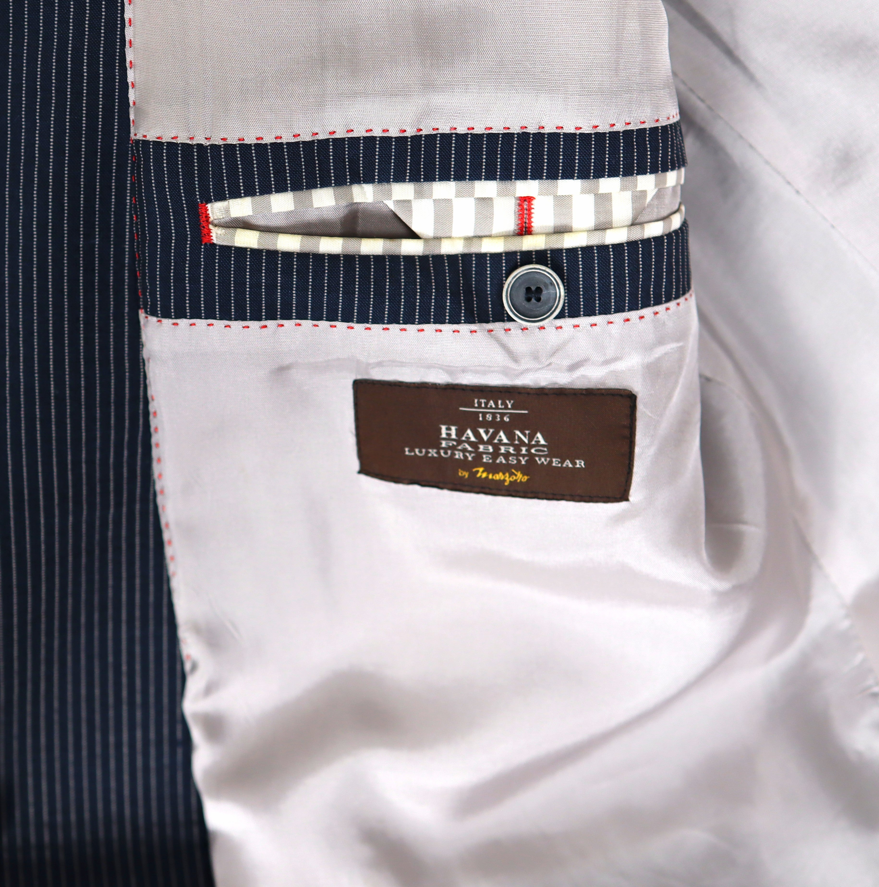Digel colbert binnenvoering Havana Fabric Luxury Easy Wear label