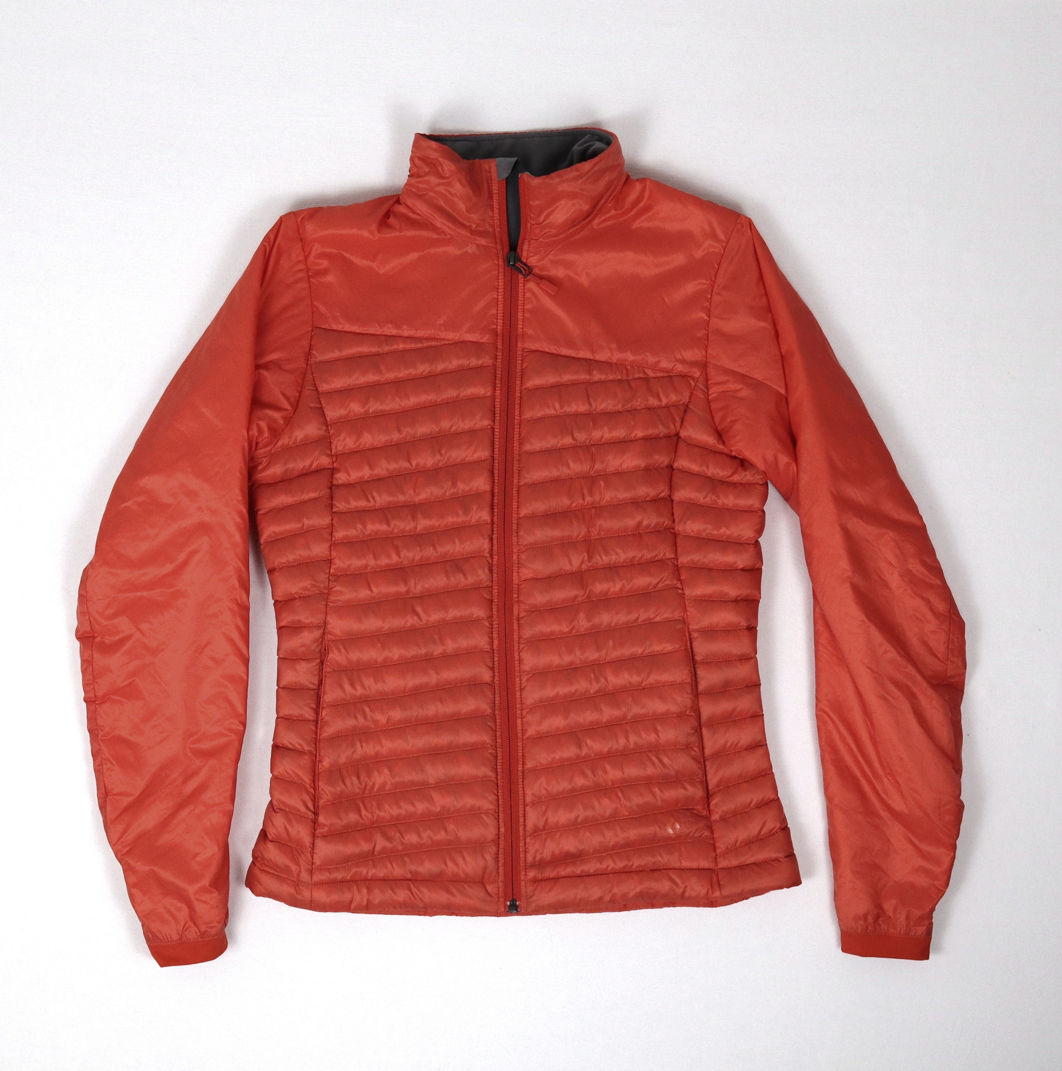 Black Diamond dames Hot Forge Hybrid Jacket oranje voorkant