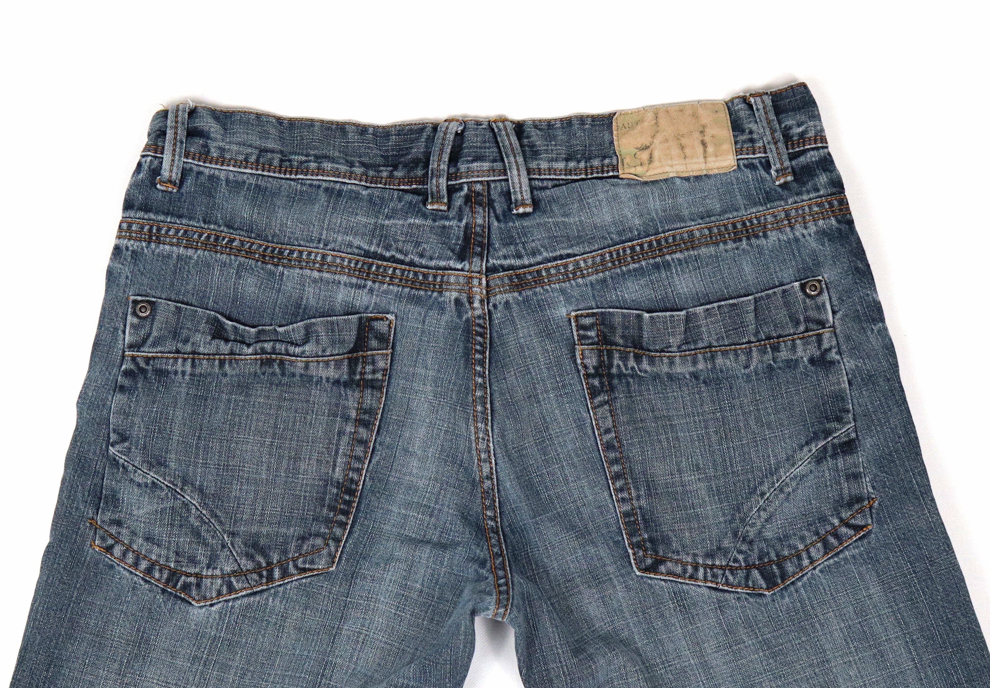 ALCW herenjeans blauw used look productfoto 2