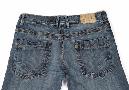 ALCW herenjeans blauw used look productfoto 2