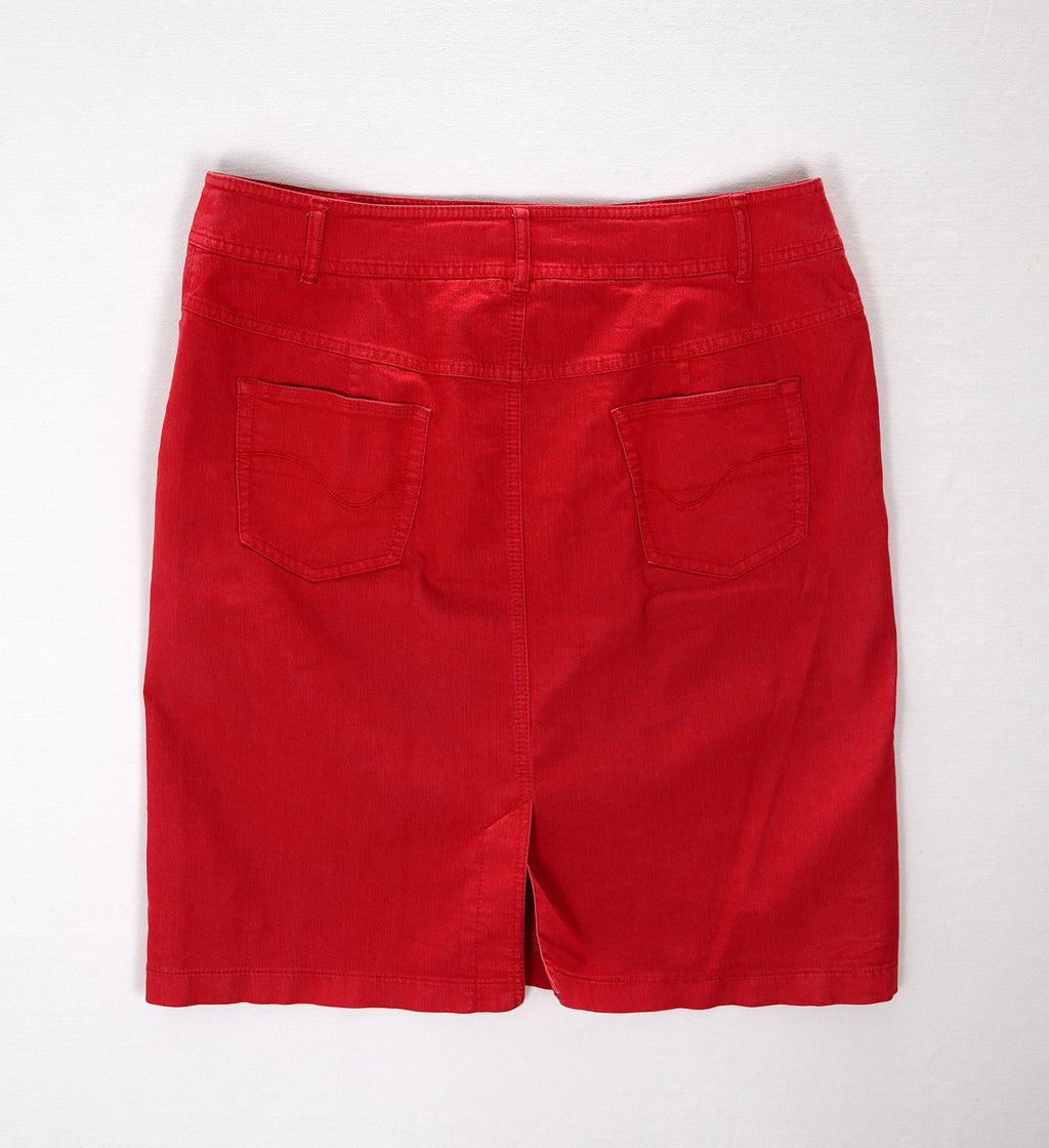 Rode denim rok / spijkerrok Gerry Weber edition