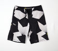 Body Glove heren boardshort maat 32 zwart wit grafische print voorkant