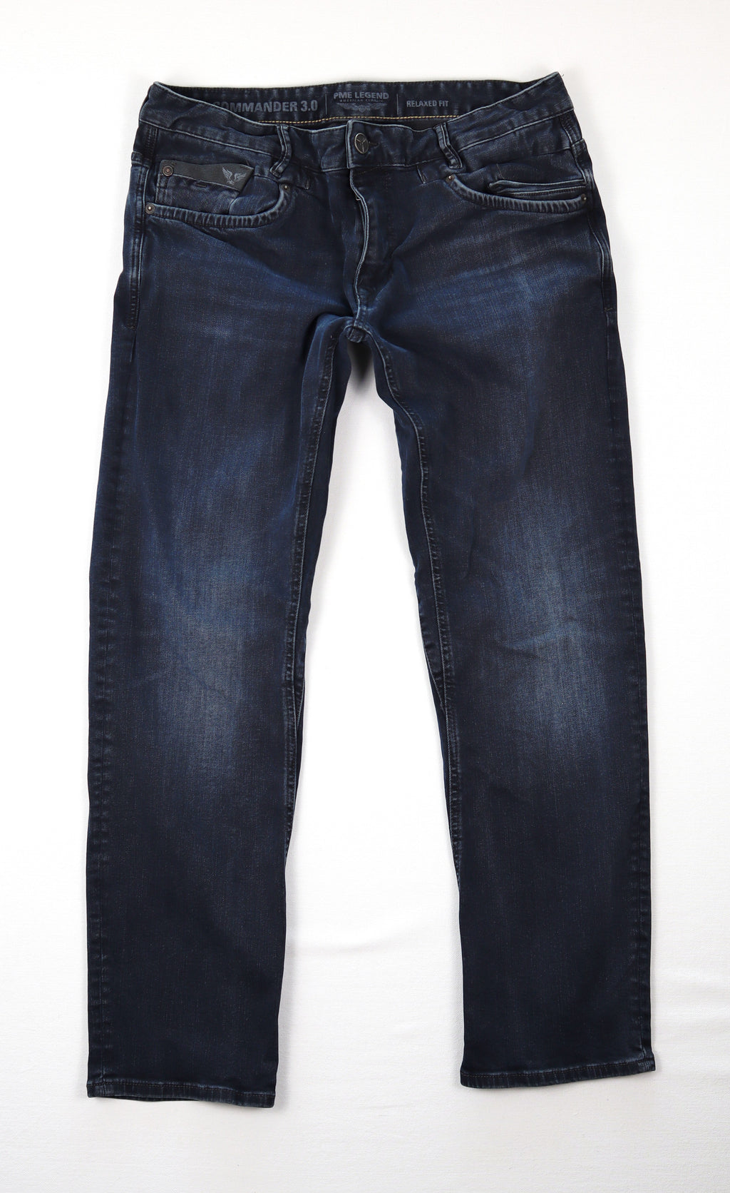 PME Legend Commander 3.0 heren jeans W34 L30 donkerblauw voorkant