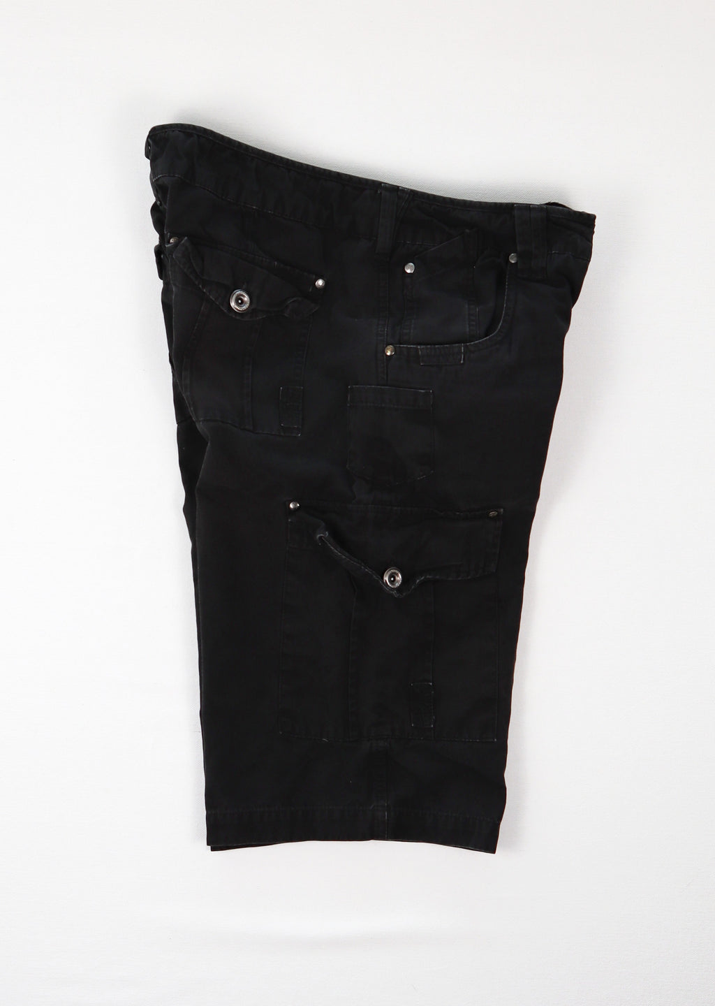 Petrol Industries cargo short zwart detail cargozakken met klep