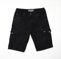 Petrol Industries heren cargo short L zwart voorkant