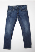 PME Legend Skymaster heren jeans W34 L30 voorkant blauw denim