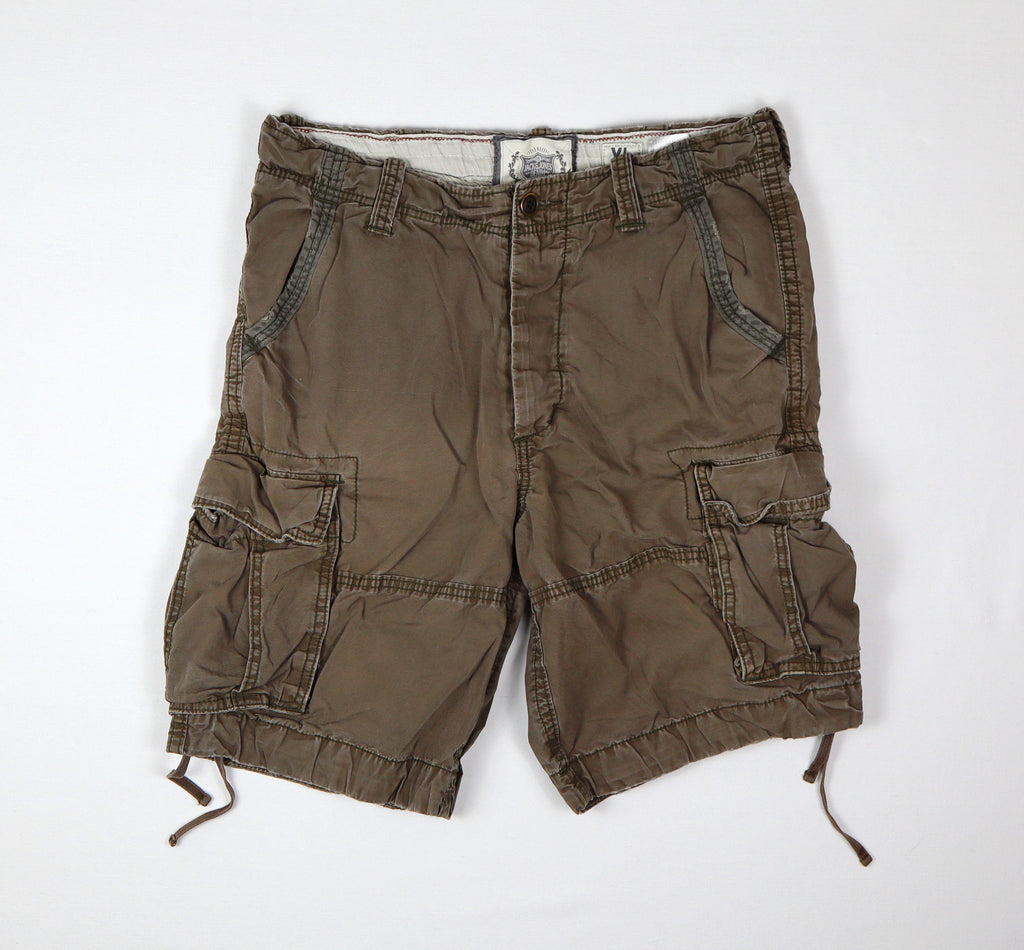Jack & Jones heren cargo short XL khaki voorkant