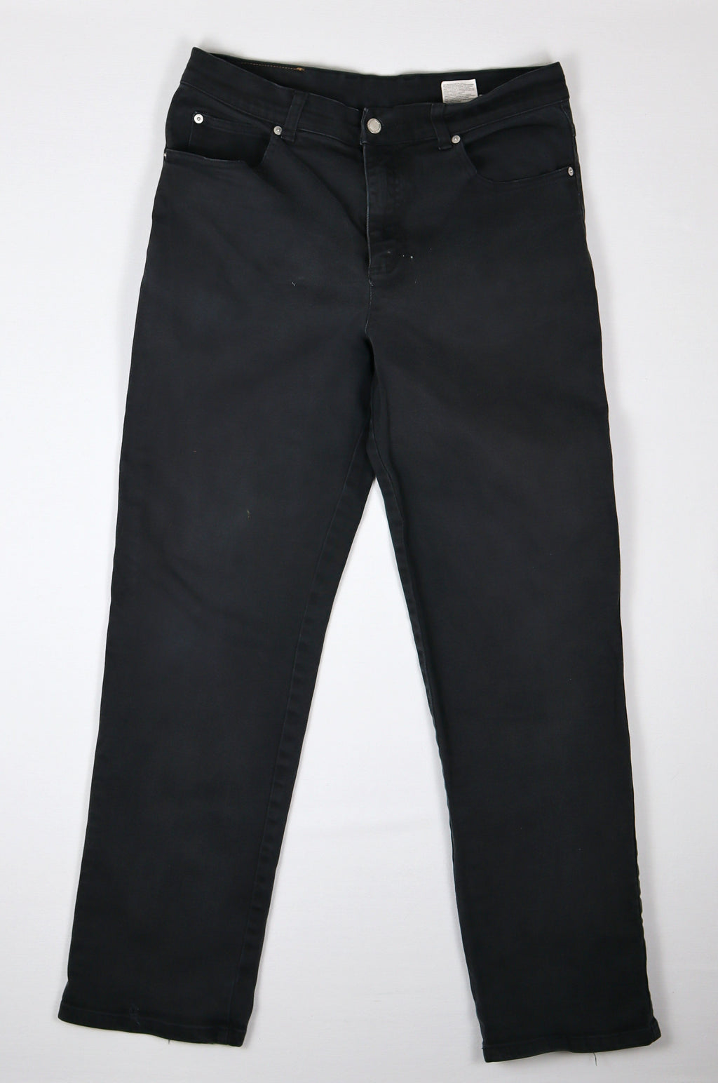 John Baner heren jeans maat 50 zwart denim voorkant