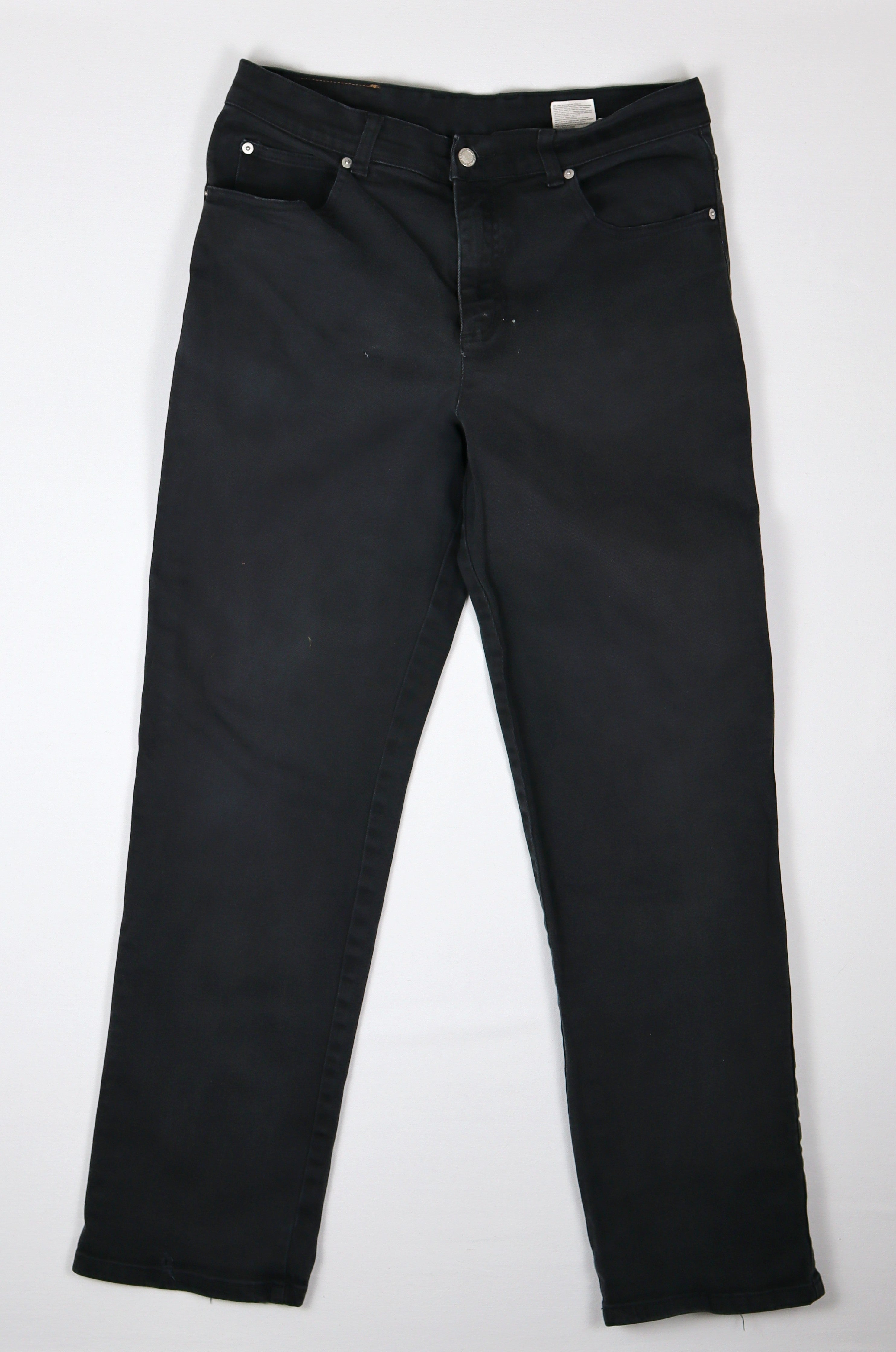 John Baner heren jeans maat 50 zwart denim voorkant