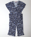 Indiska blauwe bloemen jumpsuit maat M volledig