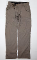 PrAna taupe outdoorbroek met cargozak volledig