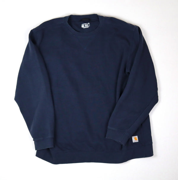Carhartt heren sweater donkerblauw maat 3XL Loose Fit