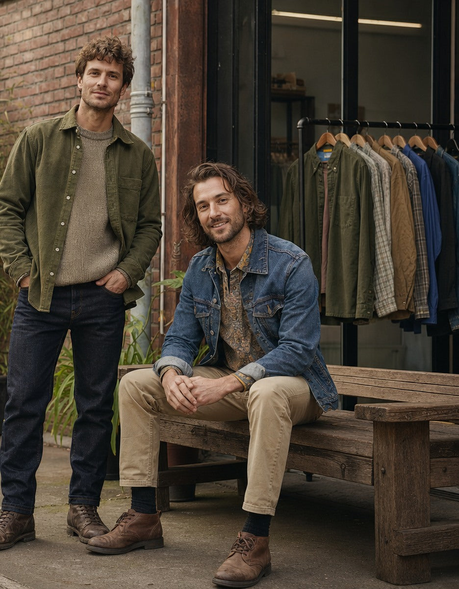 Tweedehands herenkleding van bekende merken bij Toivo